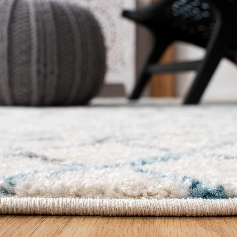 Alfombra X-Large Diseño Boho Marroquí, Ideal para Áreas de Tráfico