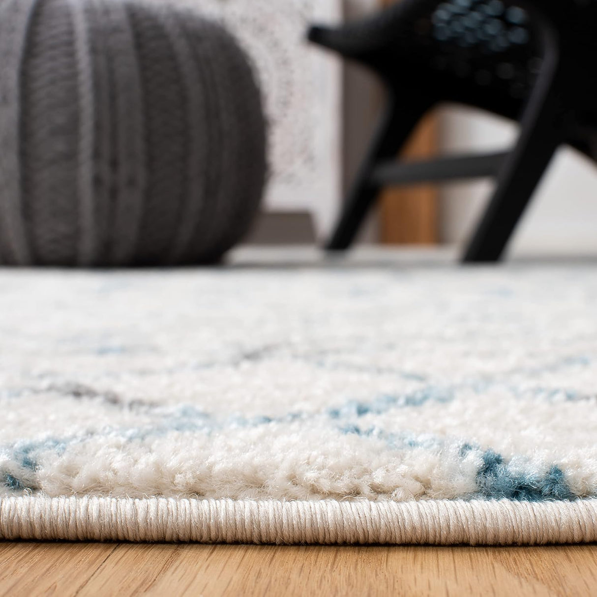 Alfombra X-Large Diseño Boho Marroquí, Ideal para Áreas de Tráfico