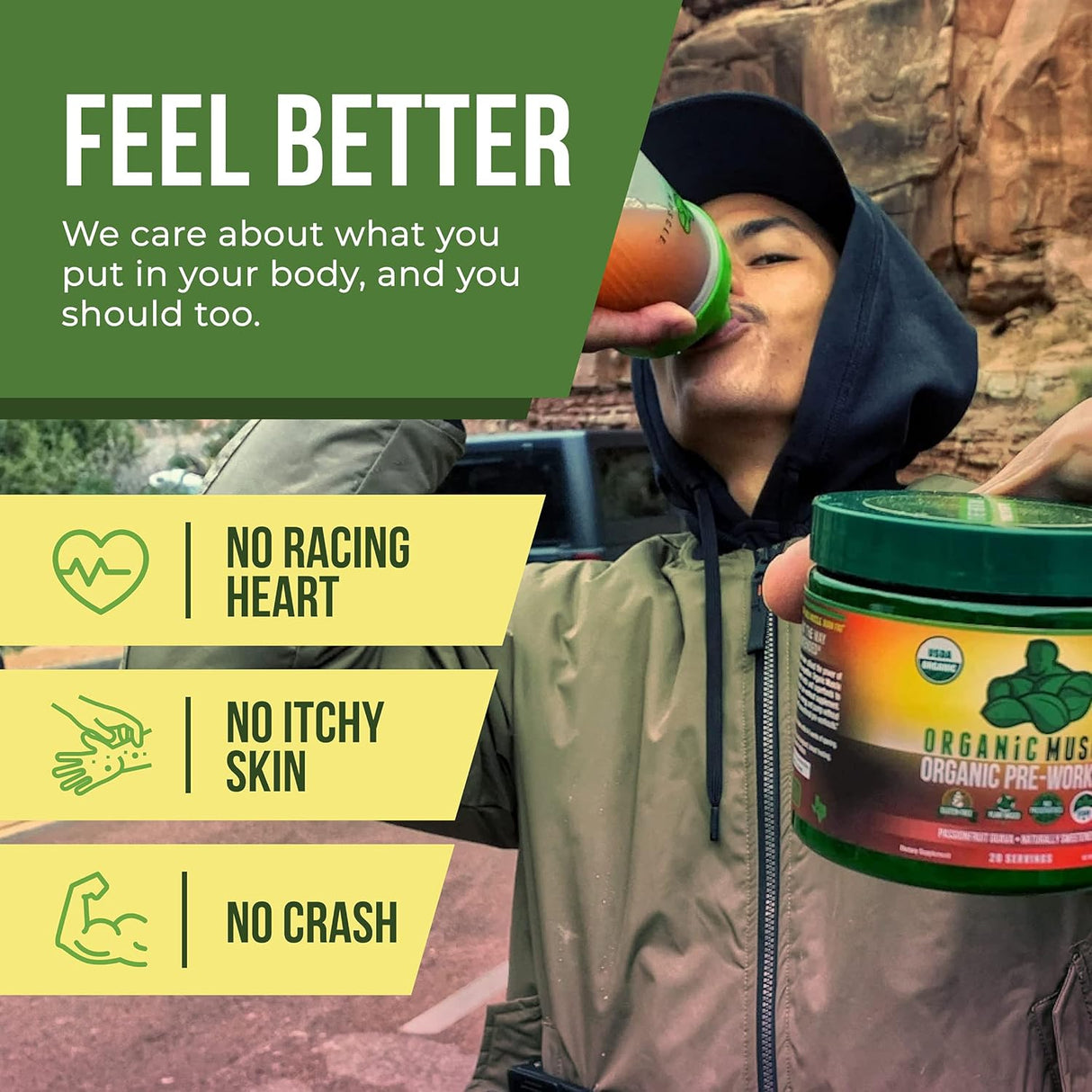 Suplementos Alimenticios Preentrenamiento Orgánico