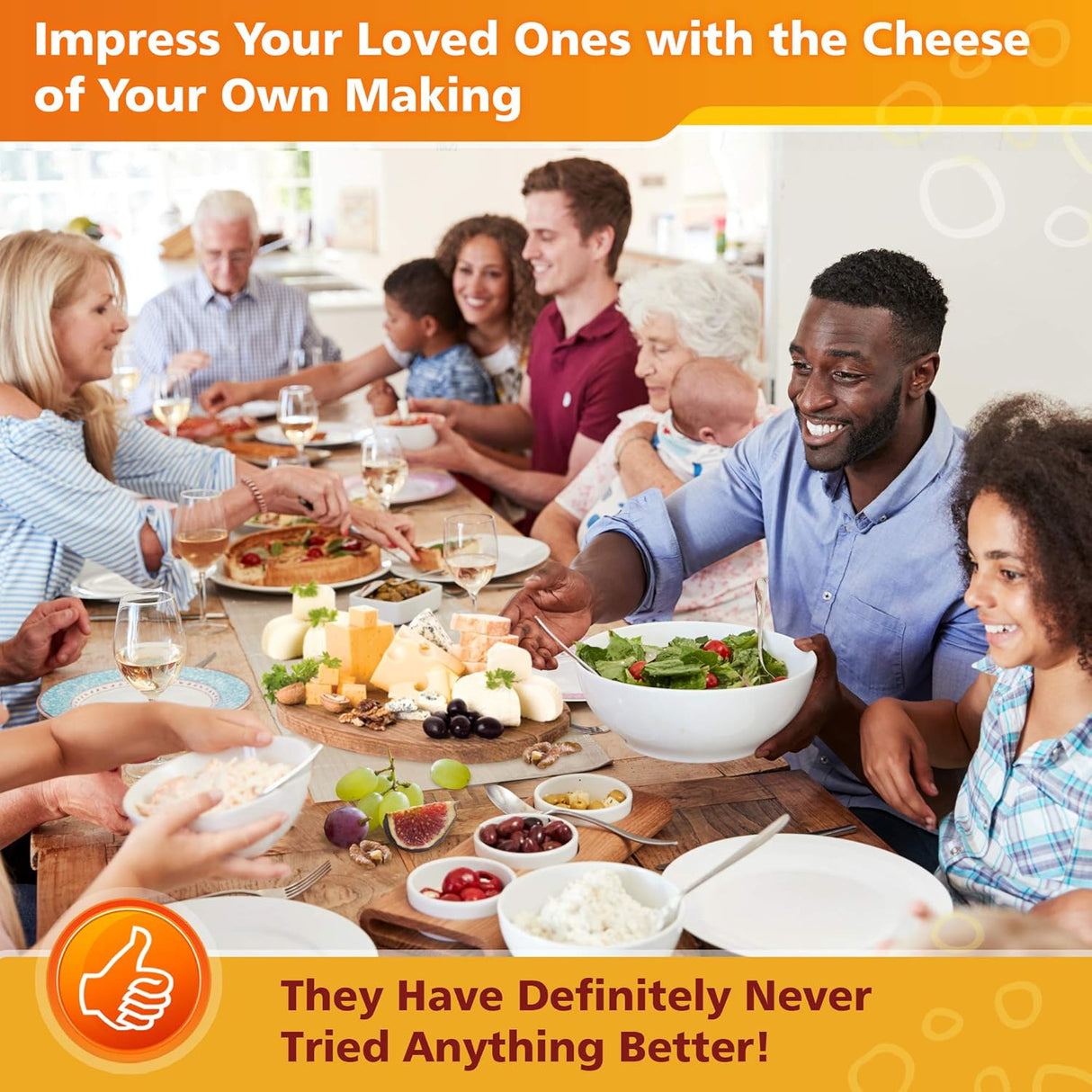 Moldes de queso con seguidor y estopilla con prensa