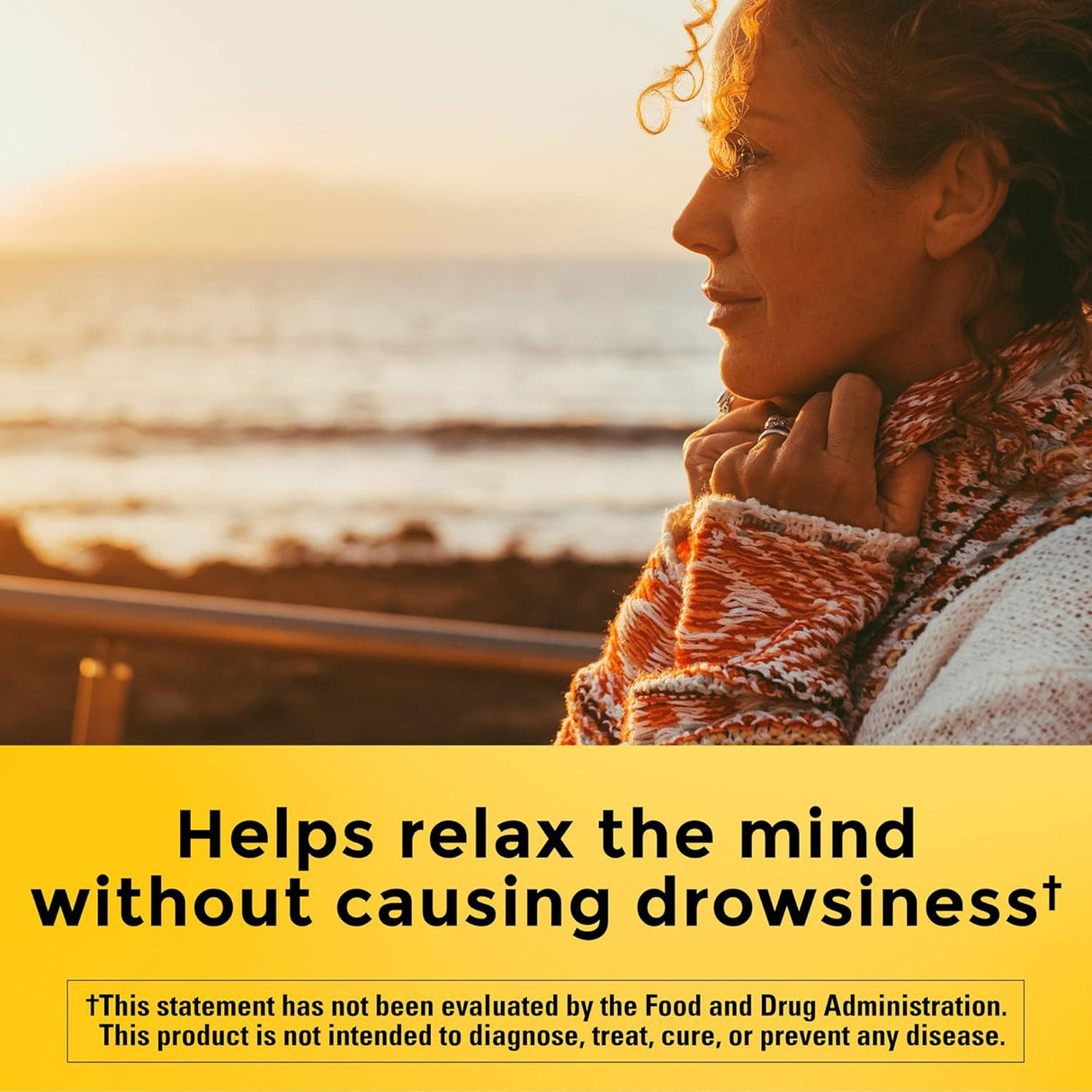 Suplemento de L-teanina para aliviar el estrés 50 tabletas