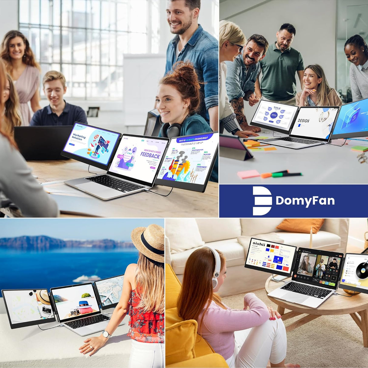 Extensor de Pantalla 14 S3 FHD 1080P Monitor Portátil