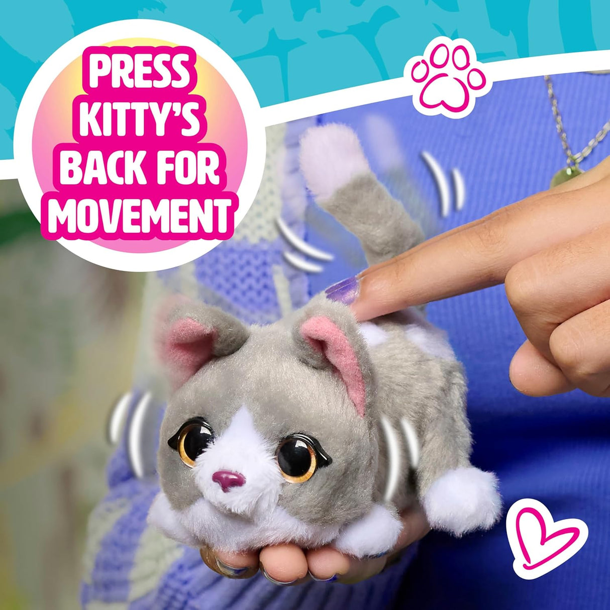 Juguete Tuxedo Kitty, Just Play, para niños a partir de 4 años