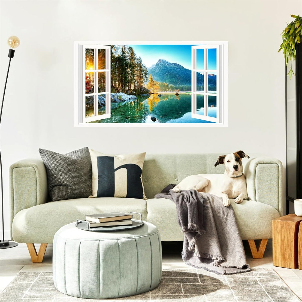 Pegatinas 3D Montaña - Vinilos Naturaleza, Decoración Habitaciones