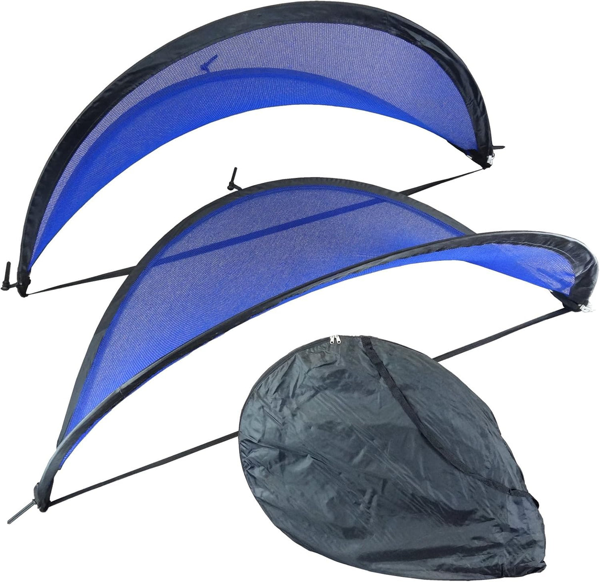 Pack 2 porterias de futbol portatil plegables para niños