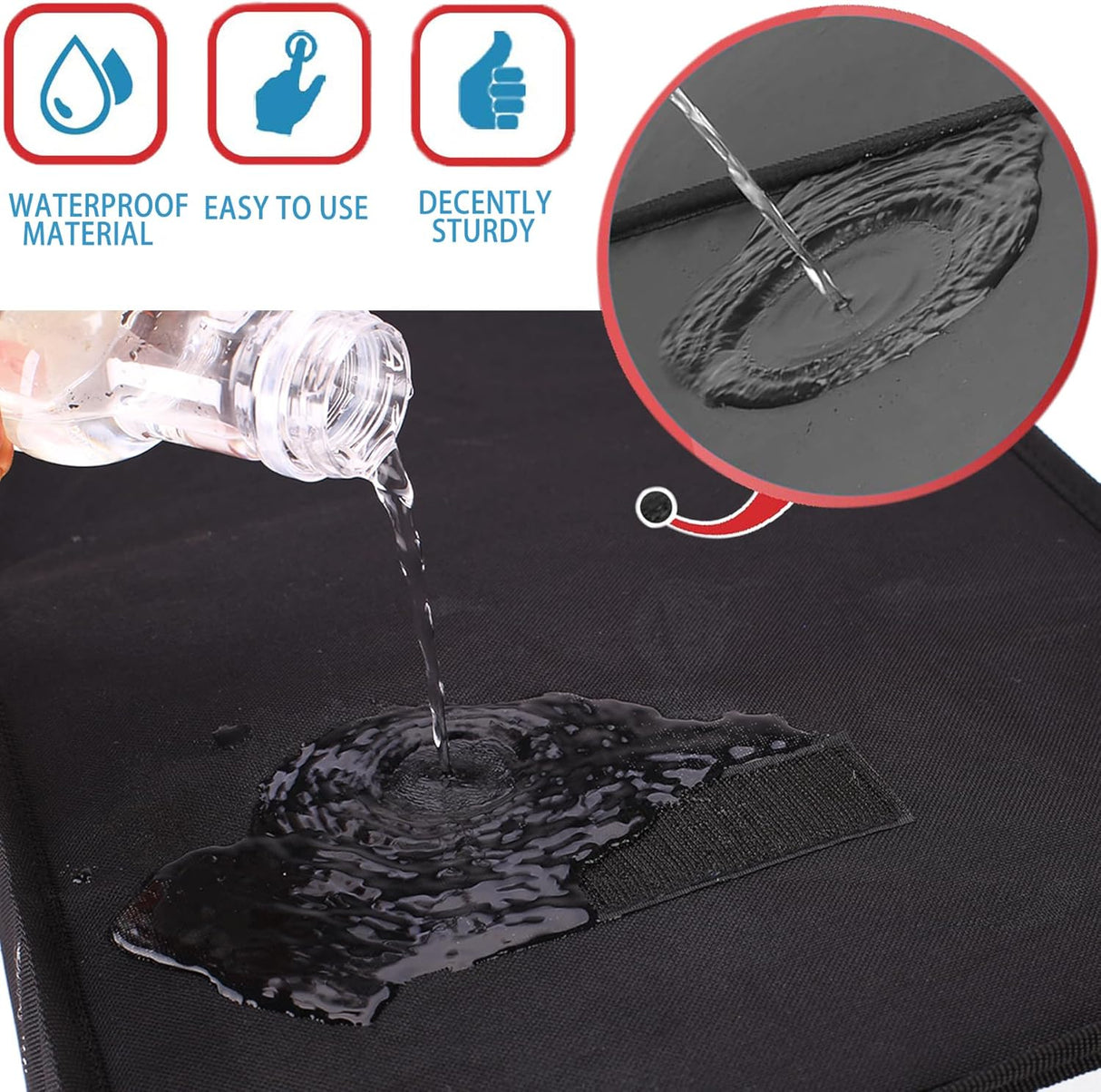 Organizador de Maletero Homeve, 3 Compartimentos, Pockets