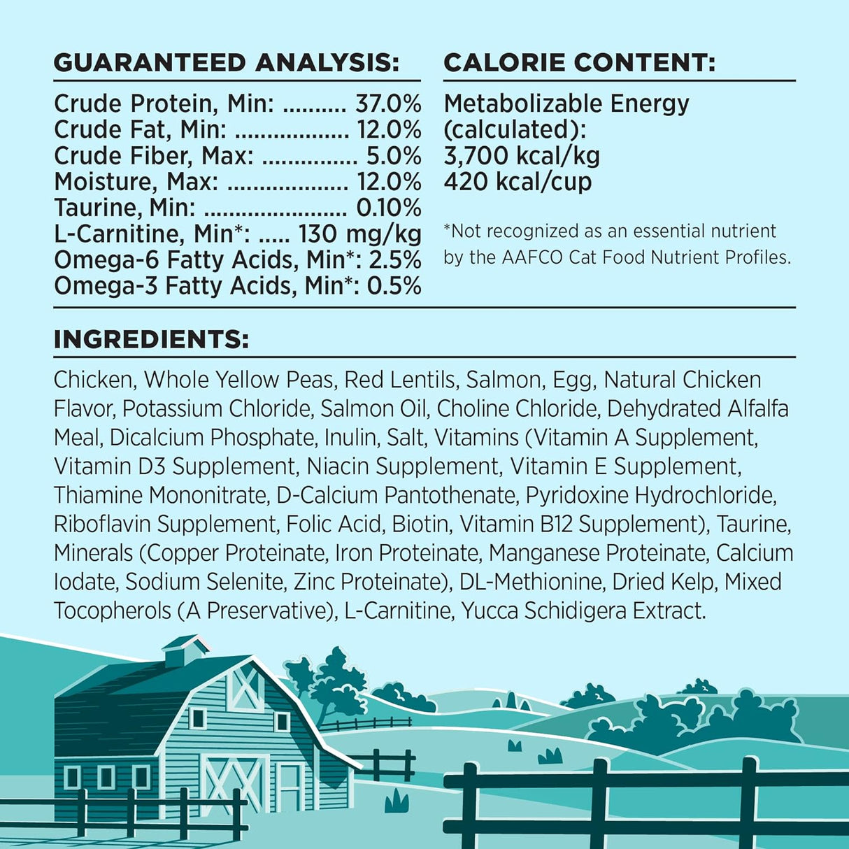 BIXBI Liberty Dry Food Receta de pollo y salmón para gatos de interior, 3 libras