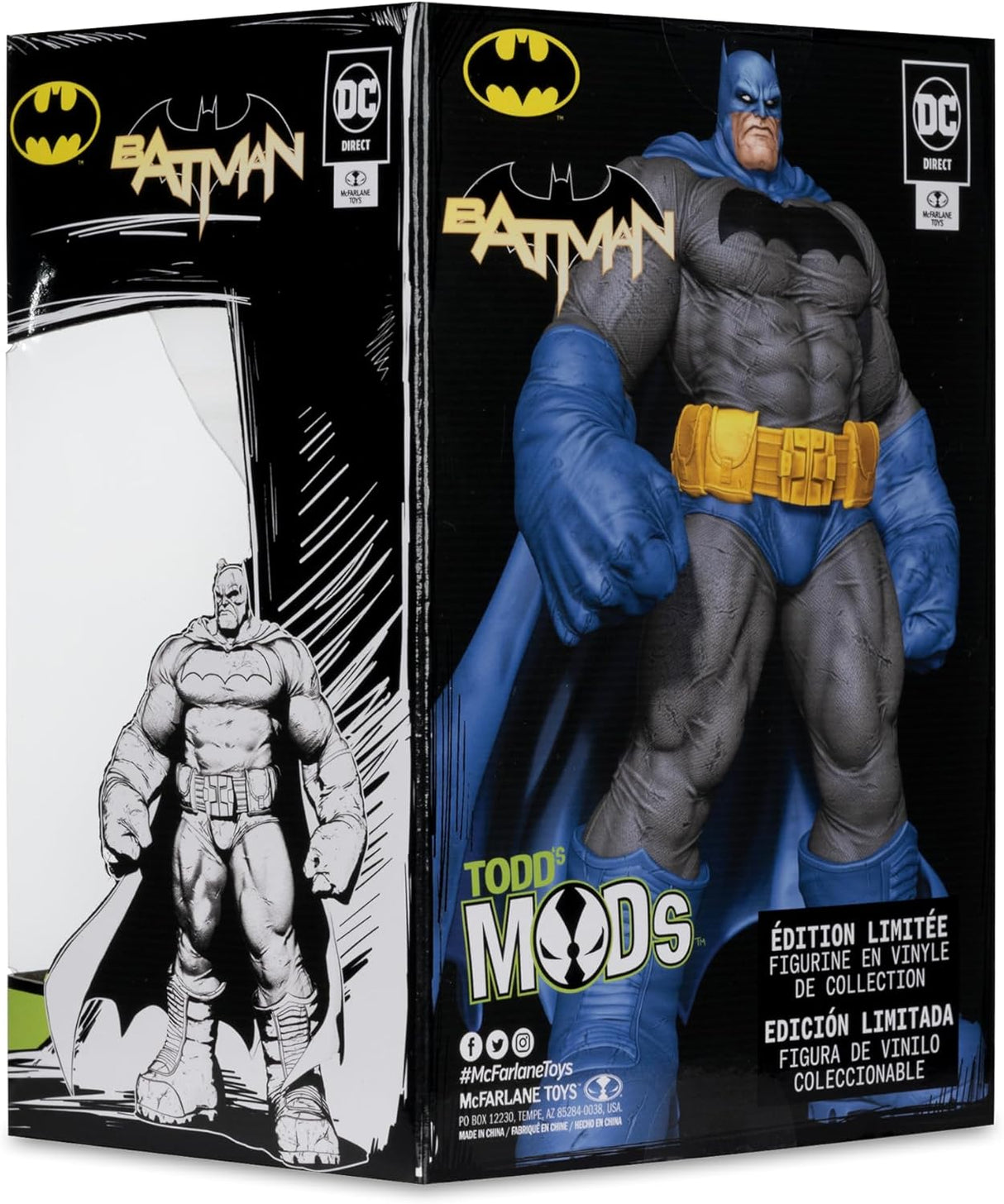 Figura de colección Batman McFarlane Toys Todd's Mods 4.5in