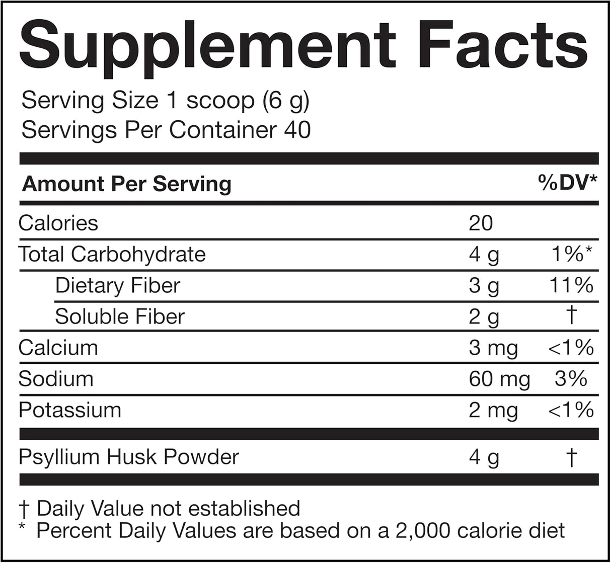 Suplemento Digestivo Gut Sweep - Fibra Psyllium, 40 Porciones