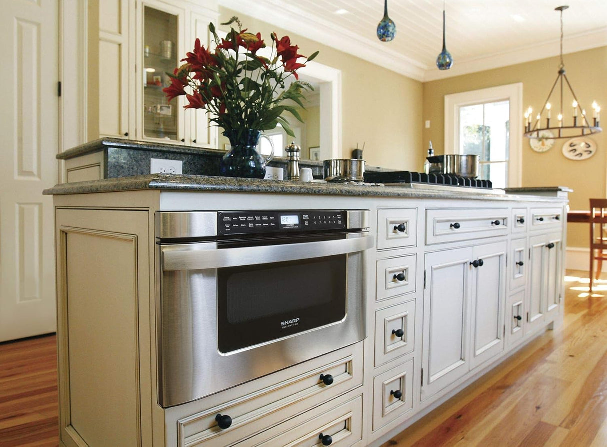 Horno Microondas Drawer 24, Sharp, 1.2 cu. ft., KB-6524PS