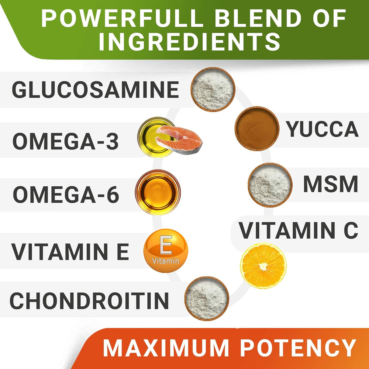 Suplemento de Glucosamina para Perros - 120 Chews - USA