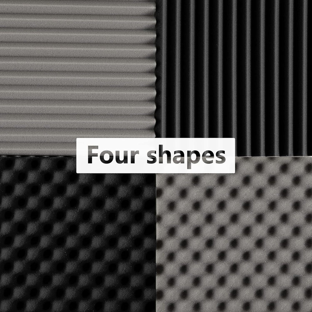 Paneles Acústicos Aislantes 12pcs - Espuma Absorbente 1x12x12