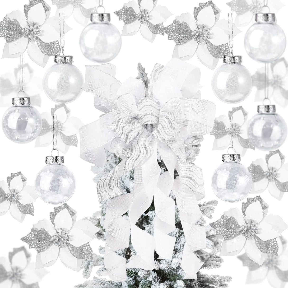 Juego de Decoración de Árbol de Navidad, 49 Pzs, Navidad