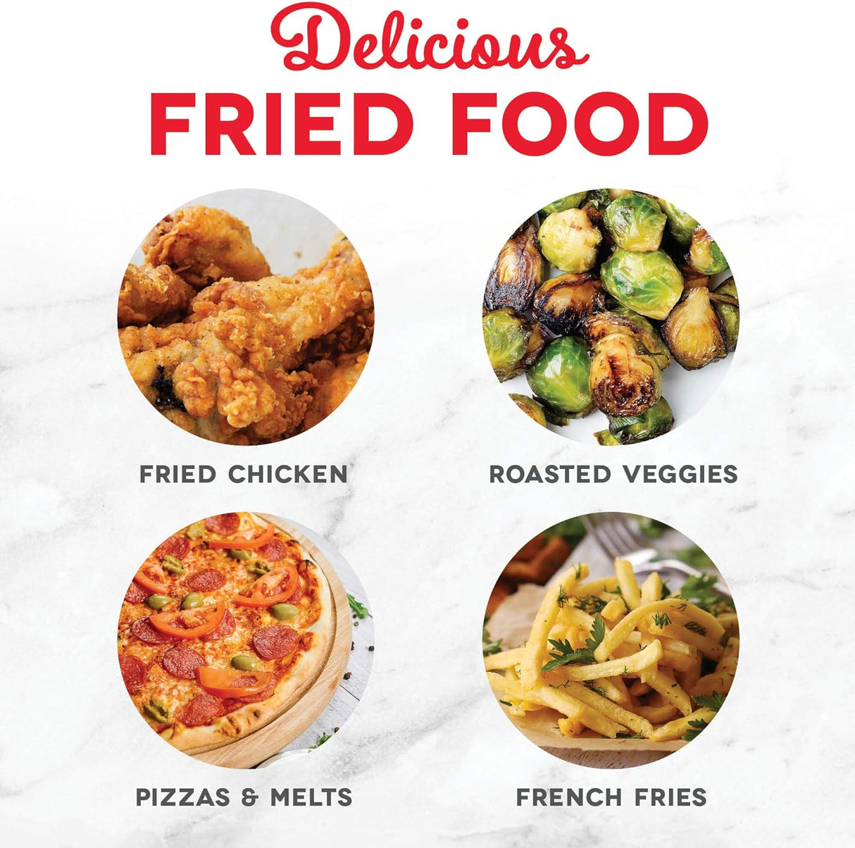 Freidora de Aire DASH Tasti-Crisp™ 2.6 Qt. Digital 1000W