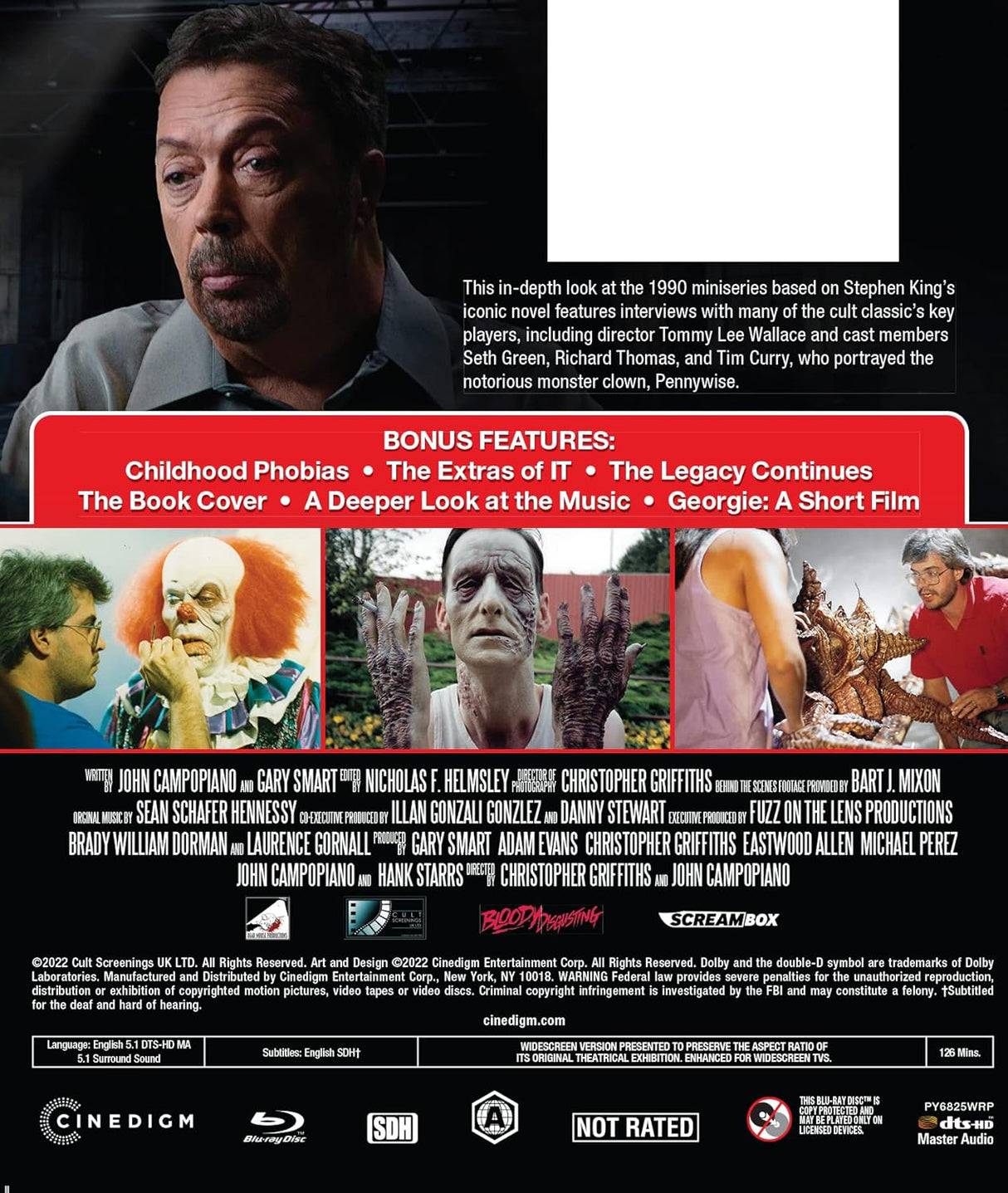 Pennywise: The Story of IT Collector's Edition BLU-RAY