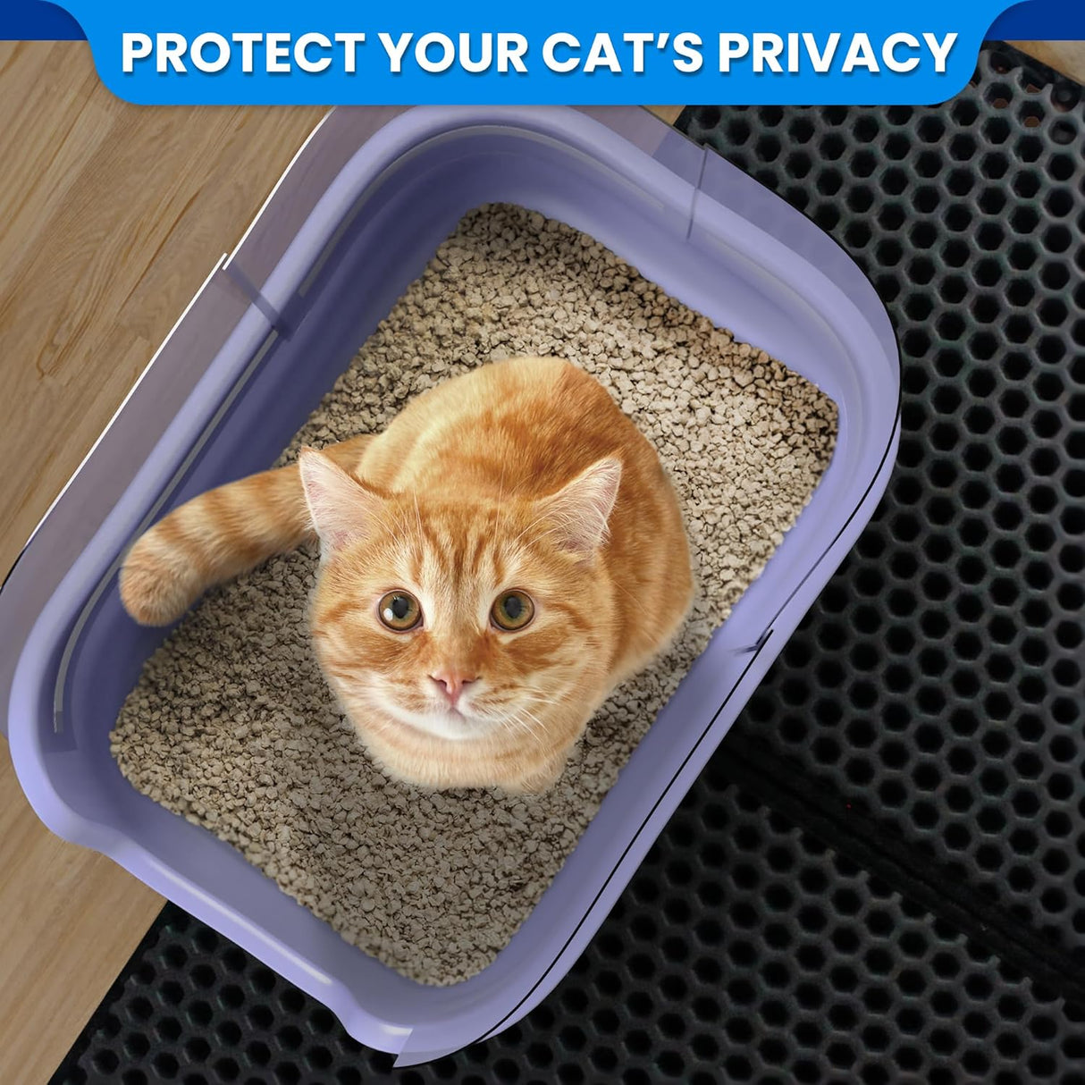 Protectores de orina para caja de arena para gatos SANDPEAK