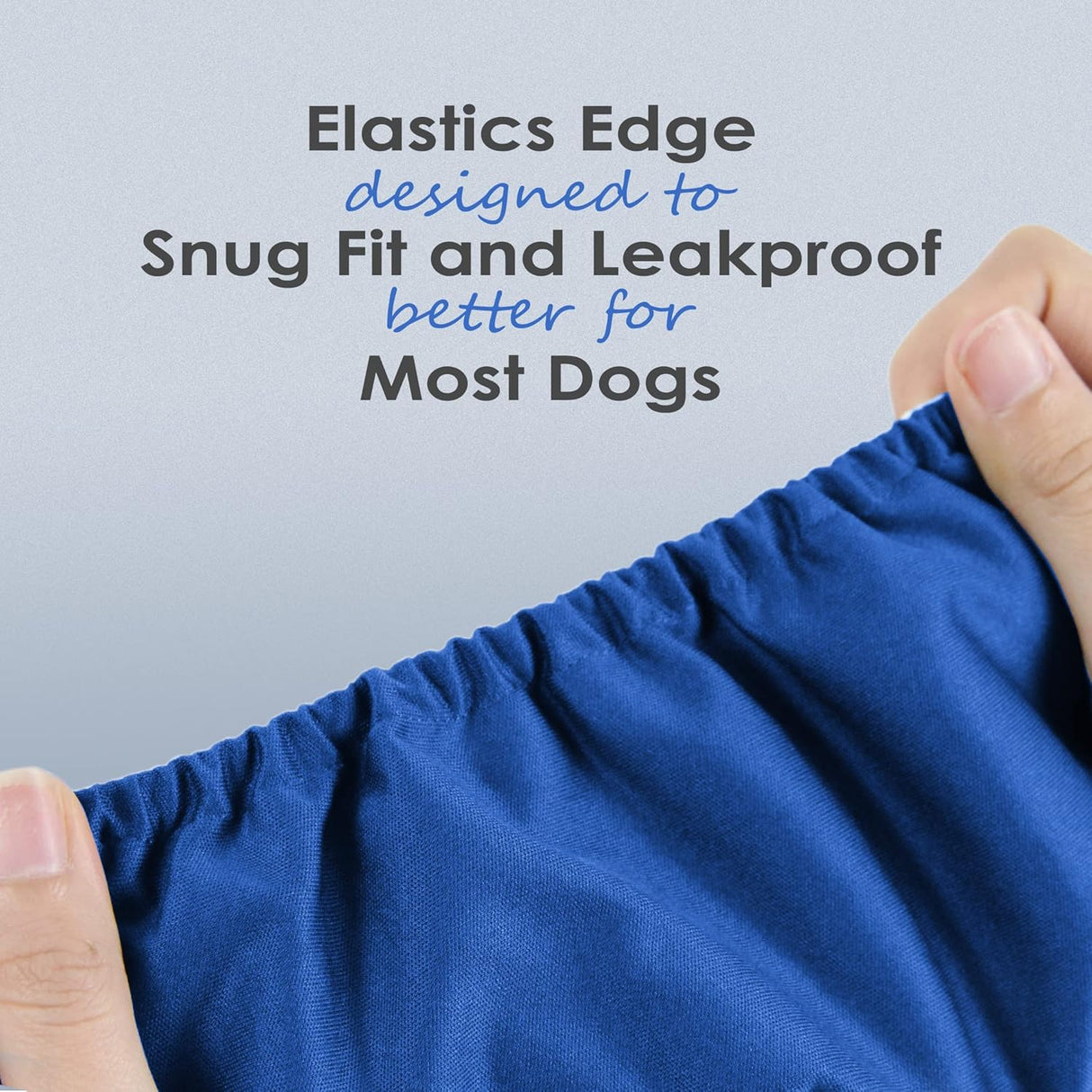 wegreeco - Pañales lavables perros paquete de 3 talla S