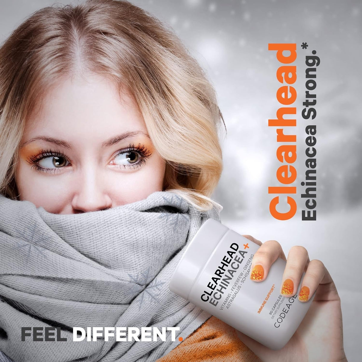 Codeage Clearhead Suplemento de equinácea + Schisandra