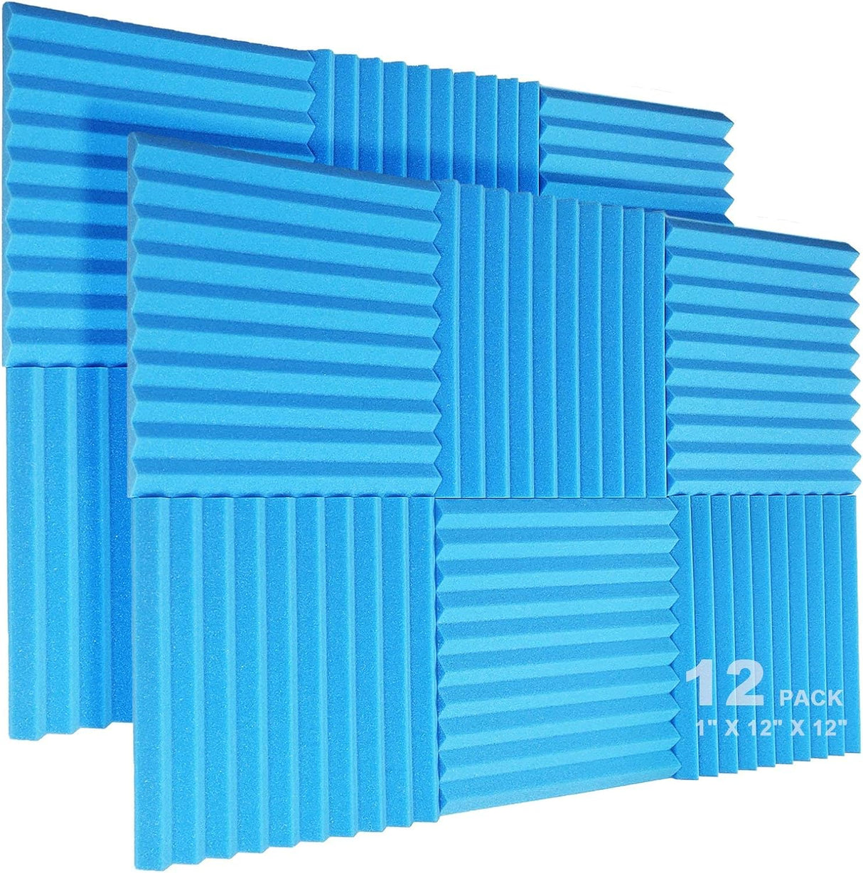 Paneles Acústicos JBER 12 Pack, 1 X 12 X 12, Aislantes