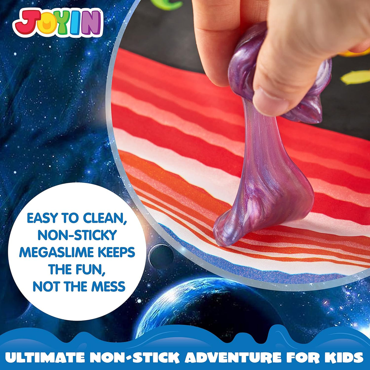 Slime Estirable y Libre de Desorden para Alivio del Estrés