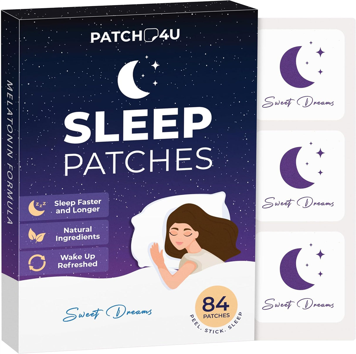 84 parches para dormir para adultos extra fuertes PATCH4U
