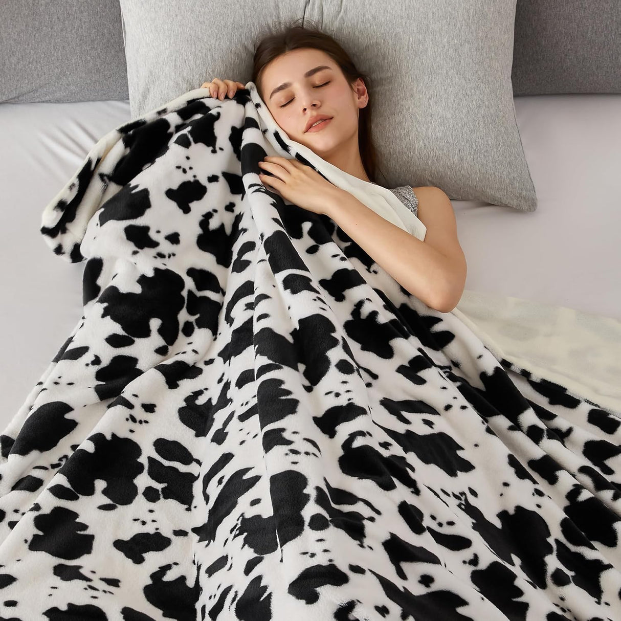 Manta de piel sintética COOVA, suave y cómoda 50x60 pulgadas