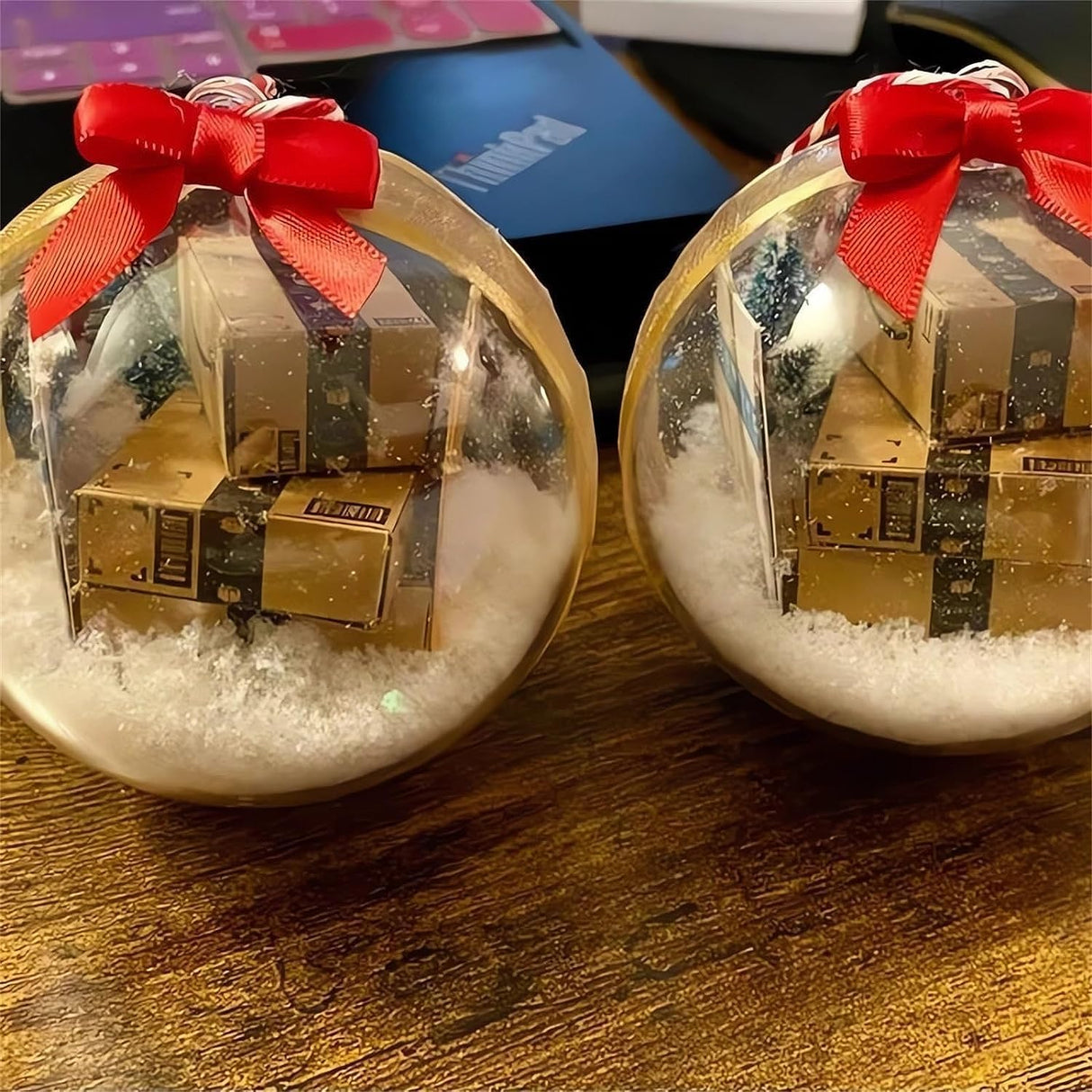 Adorno Divertido Mini Paquetes 2024, Decoración Navidad 2023