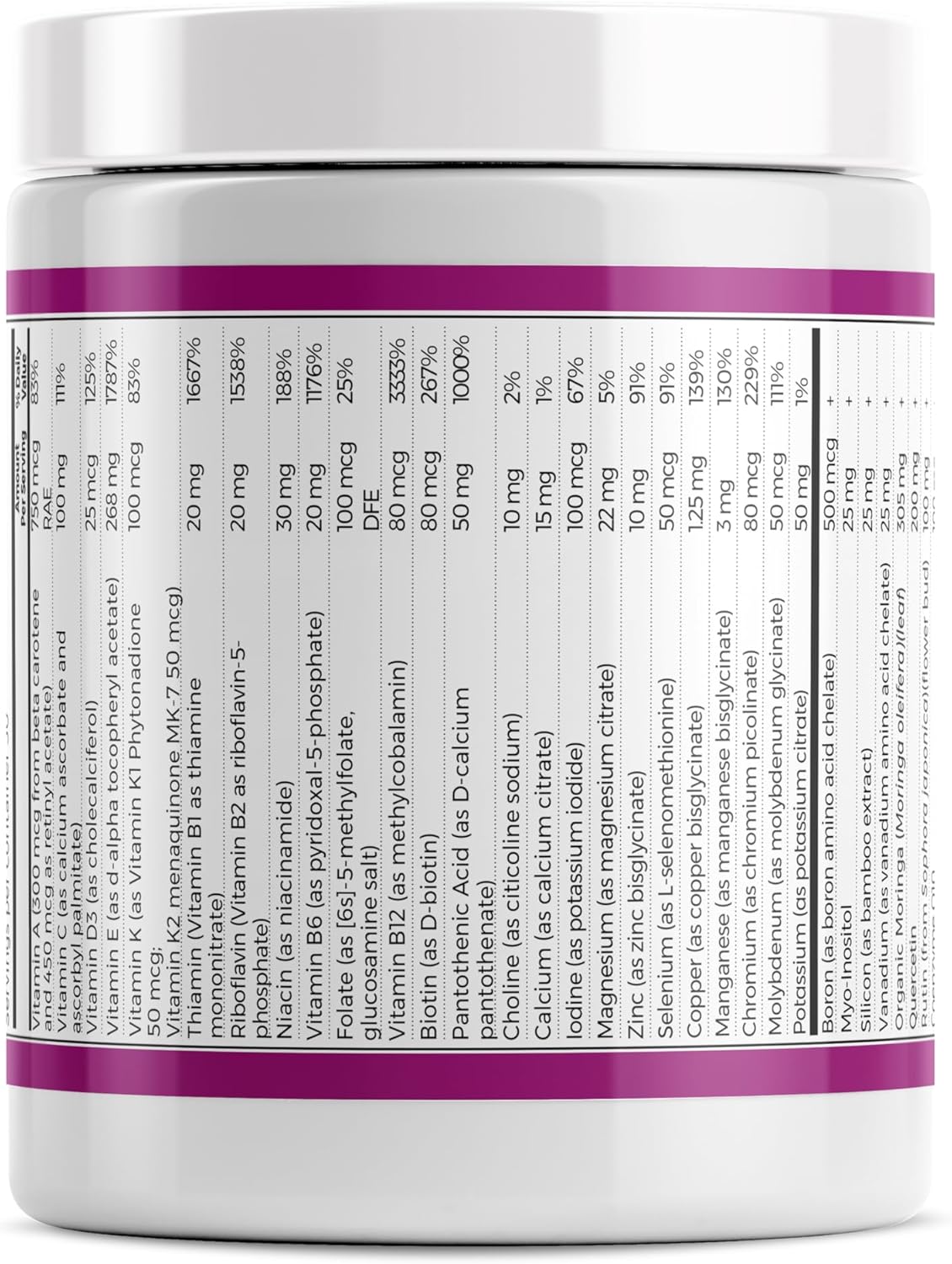 Suplemento MultiAbsorb Potenciador inmunológico 30 porciones