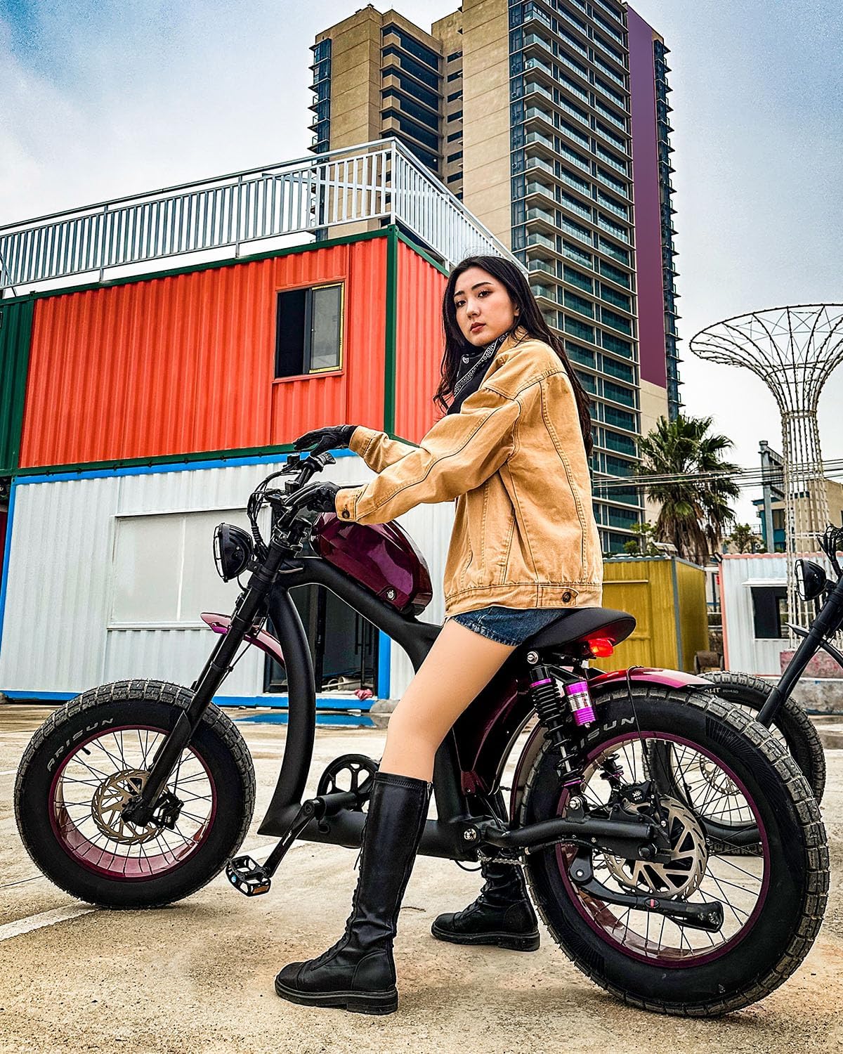 Bicicleta Eléctrica BG-X 1500W, 48V/31.5Ah, Doble Suspensión