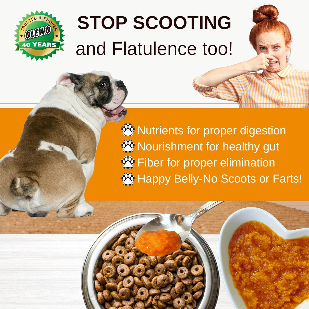 Vitaminas Deshidratado de zanahorias de perro