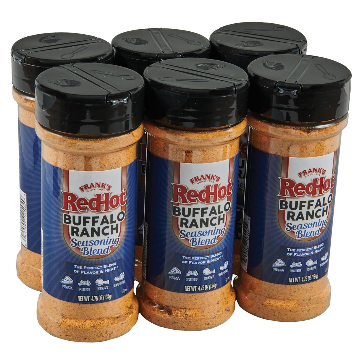 Frank's RedHot Buffalo Ranch - Mezcla de condimentos, 4.75 onzas (paquete de 6)