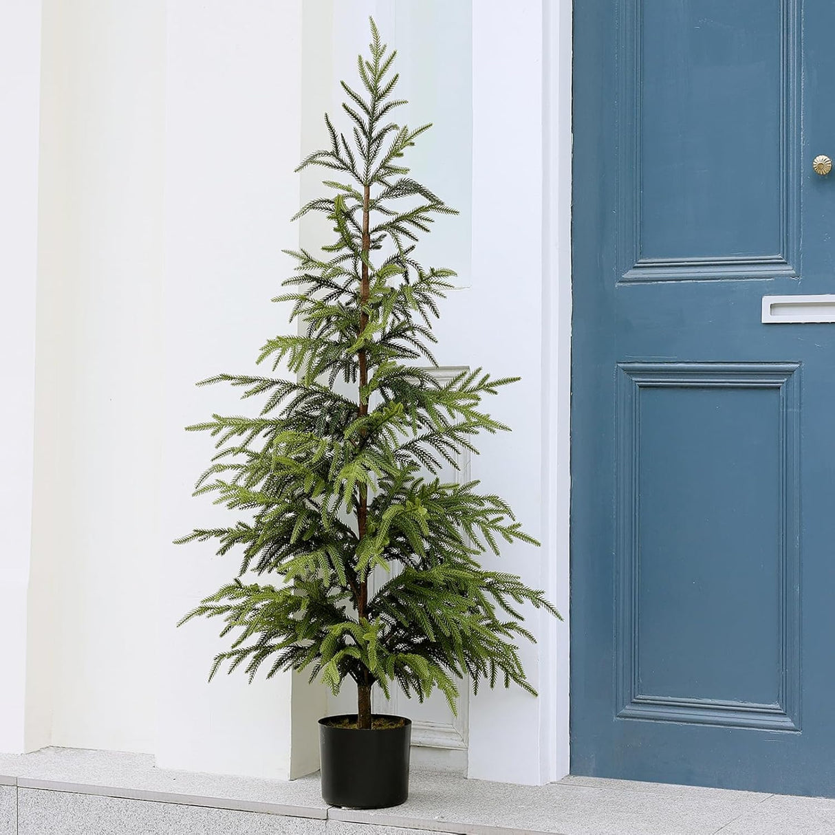 Árbol de Navidad Norfolk Artificial - 4ft Decoración Navideña