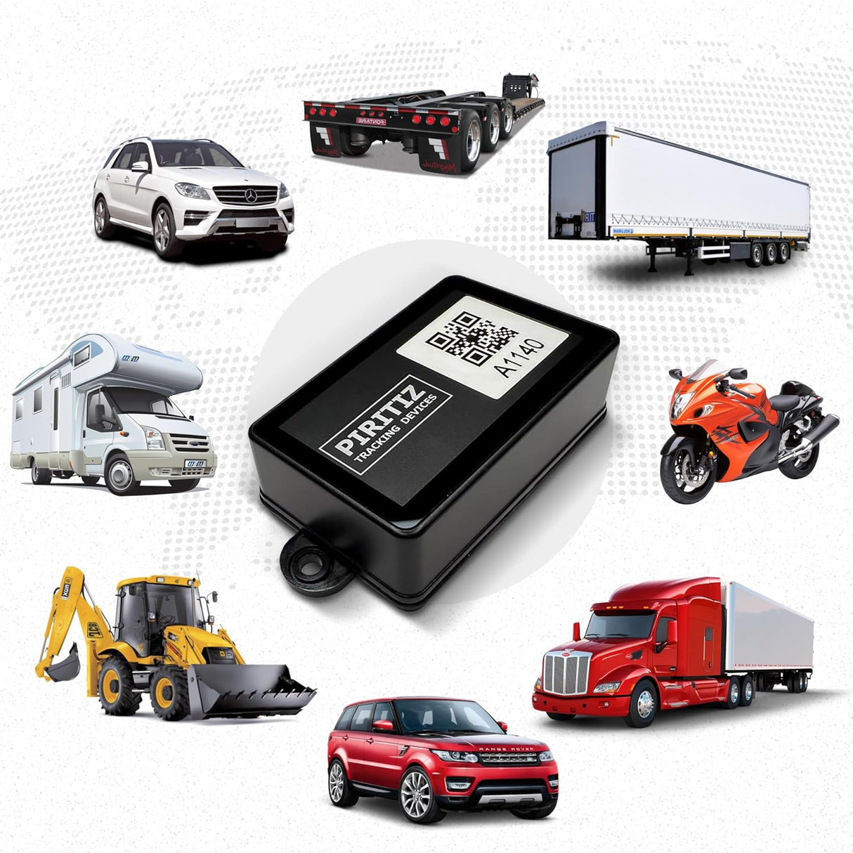 Rastreador GPS para Vehículos - Larga Batería, Sin Contrato