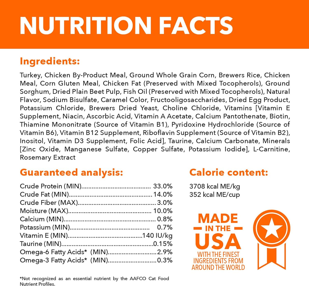 IAMS Proactive Health Adult Sensitive Digestion & Skin Dry Cat Food with Turkey, 13 lb. Bag