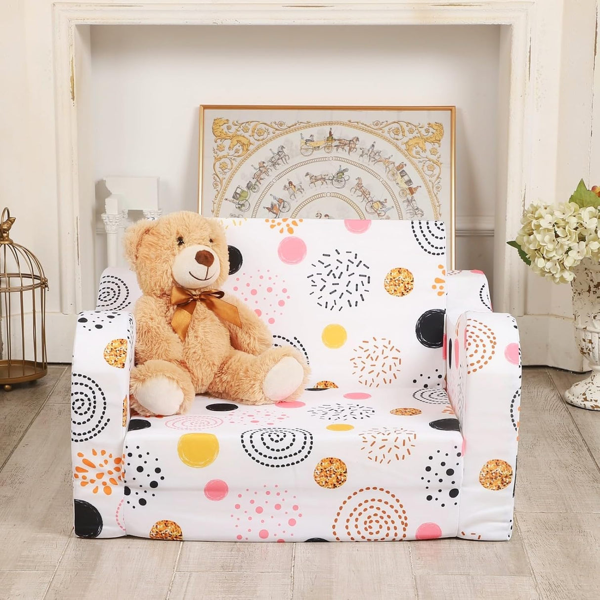 Silla infantil con diseño de fuegos artificiales MOMCAYWEX