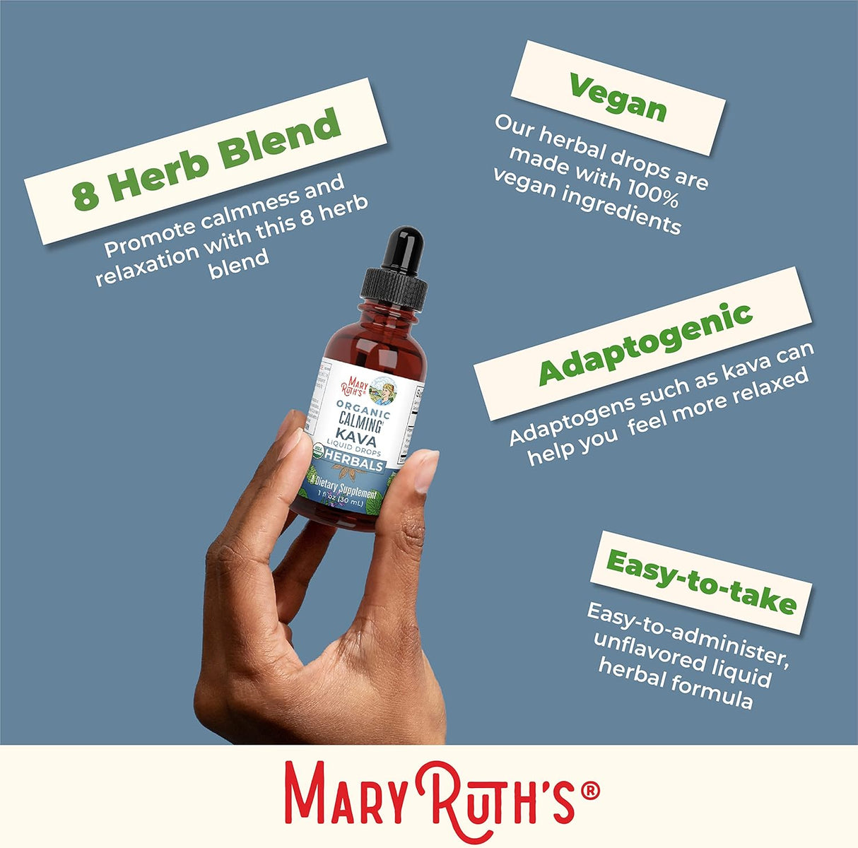 Suplemento MaryRuth Organics Suplemento de hierbas en gotas