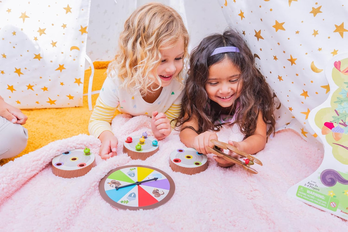 Juego de Mesa Sneaky Snacky Squirrel, educativo para niños 3+