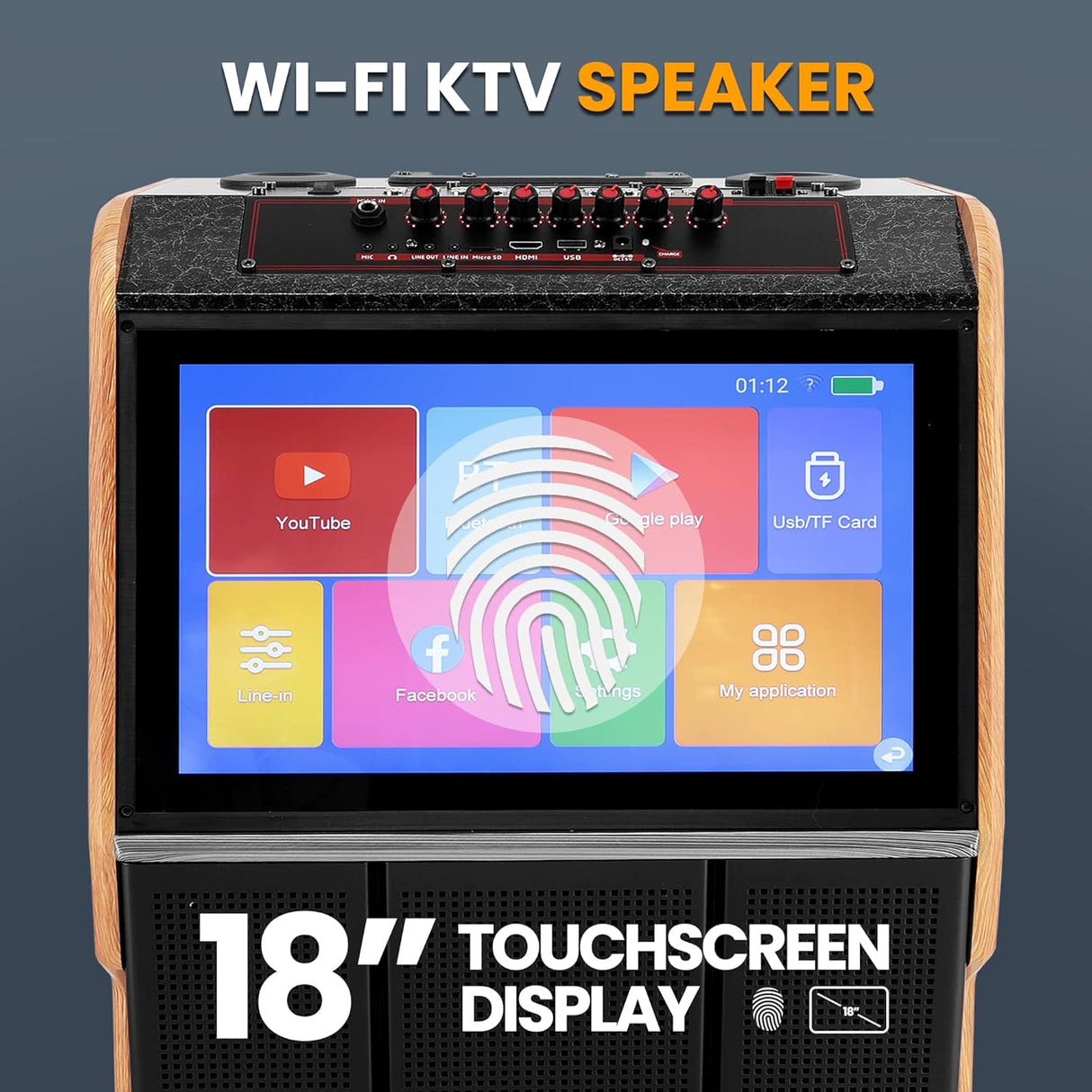 Parlantes  de transmisión BT inalámbrico portátil