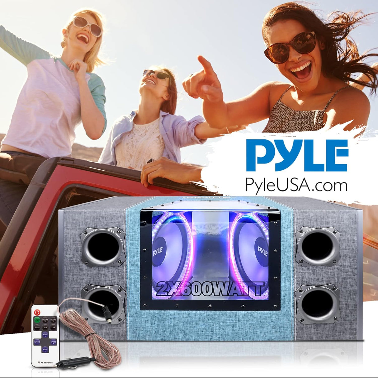 Parlantes de Caja de subwoofer PYLE PLBNPS22