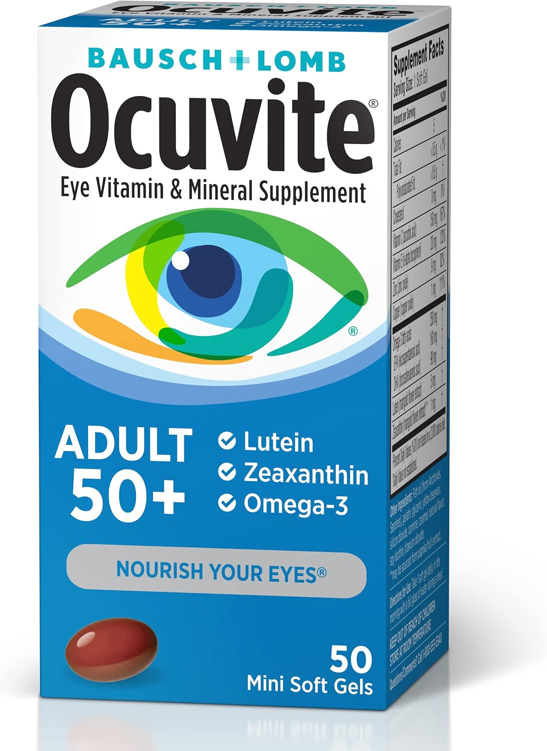 Ocuvite vitaminas para los ojos
