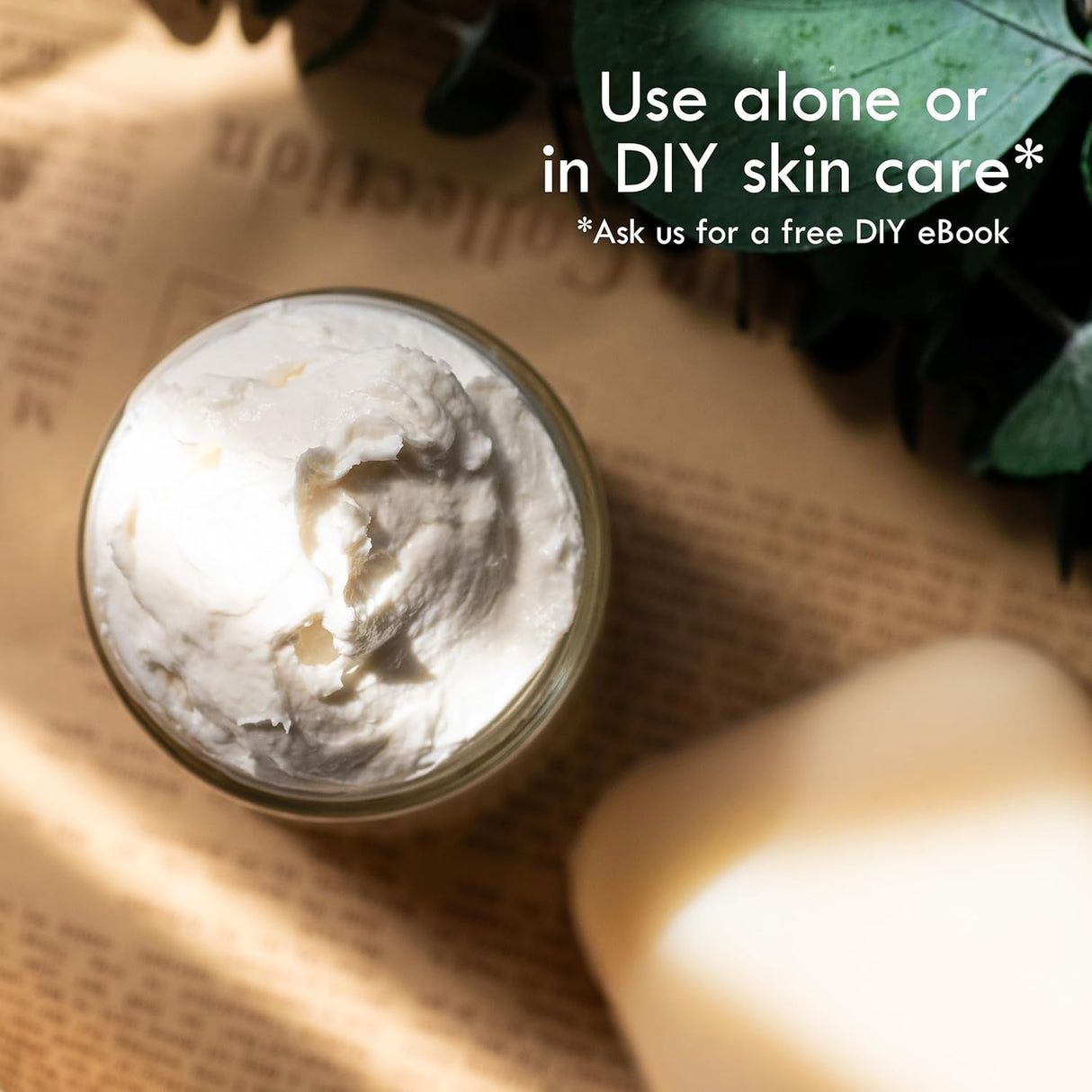 Manteca de Karité Refinada Sin Aroma - 100% Pura para Piel y Cabello