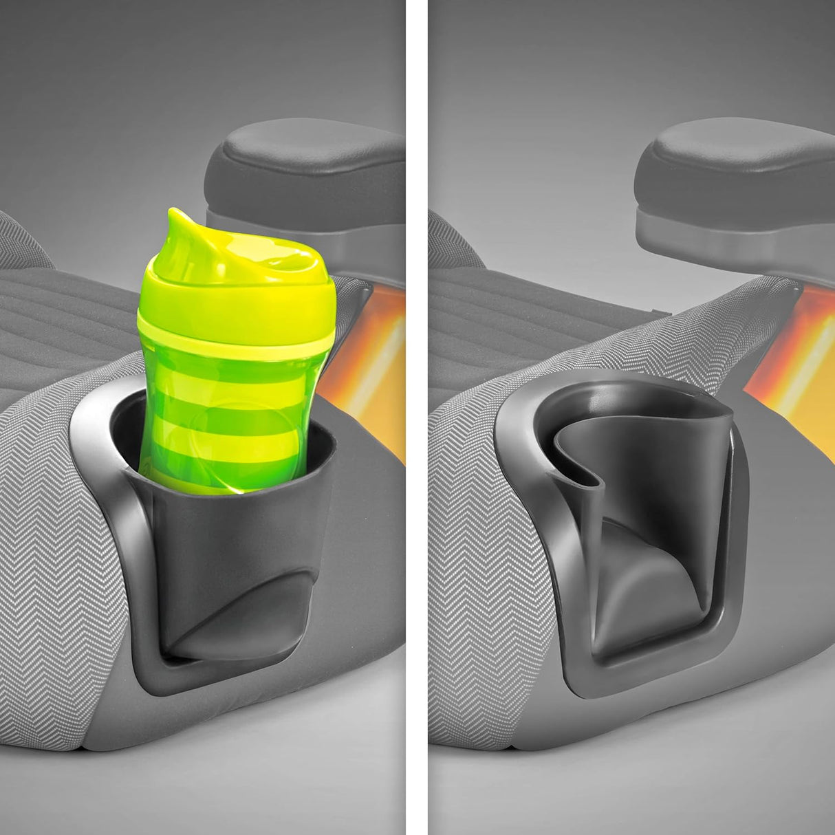 Asiento elevador sin respaldo con pestillo de liberación