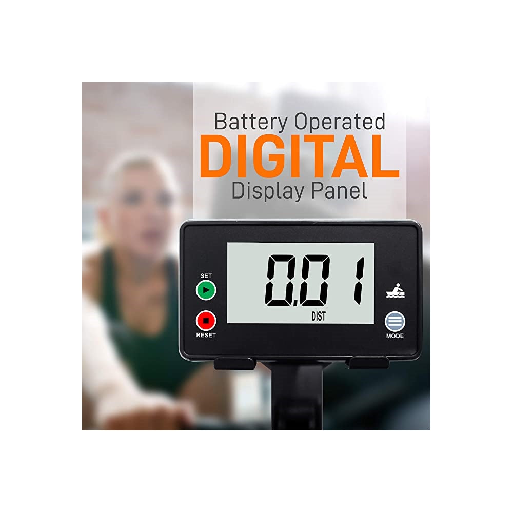 Máquina de remo para entrenamiento SERENELIFE SLRWBK25