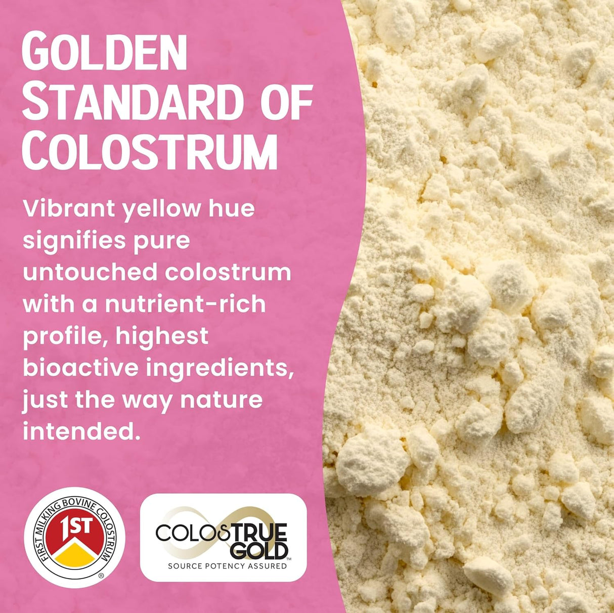 Colostro Premium en Polvo - Inmunidad, Salud Intestinal