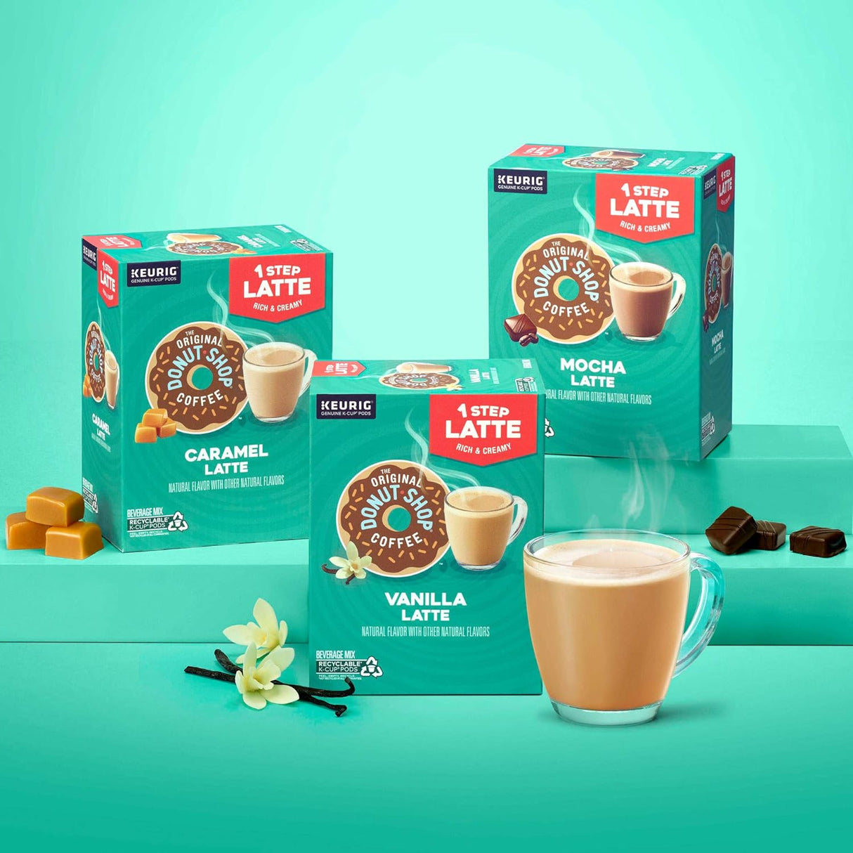 Café Mocha en K-Cup, The Original Donut Shop, 20 cápsulas