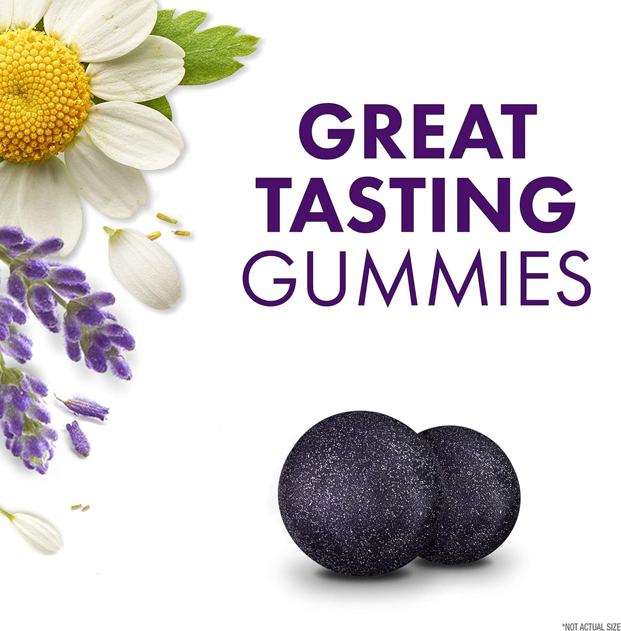 ZzzQuil PURE Zzzs, gomitas de descanso con lavanda 48 unid