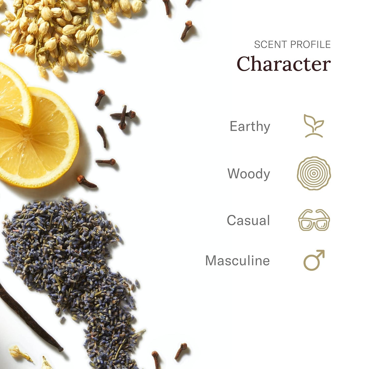 Perfume para hombre Aroma clásico amaderado y masculino