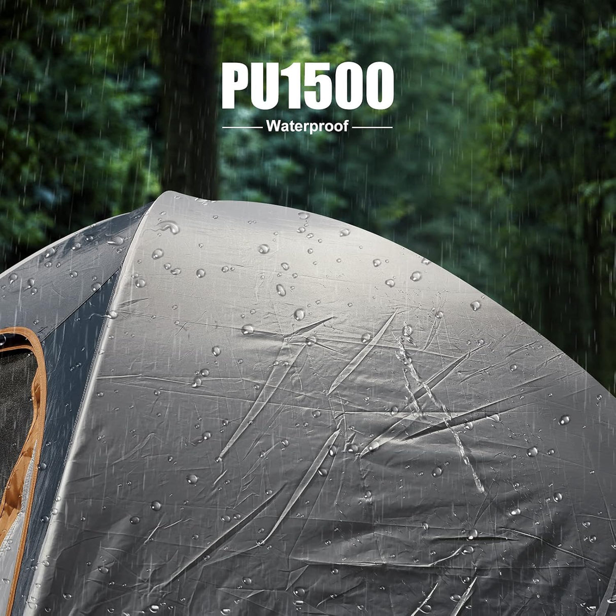 Tienda de Camping 2 Personas, Carpa Impermeable, Modelo Dome