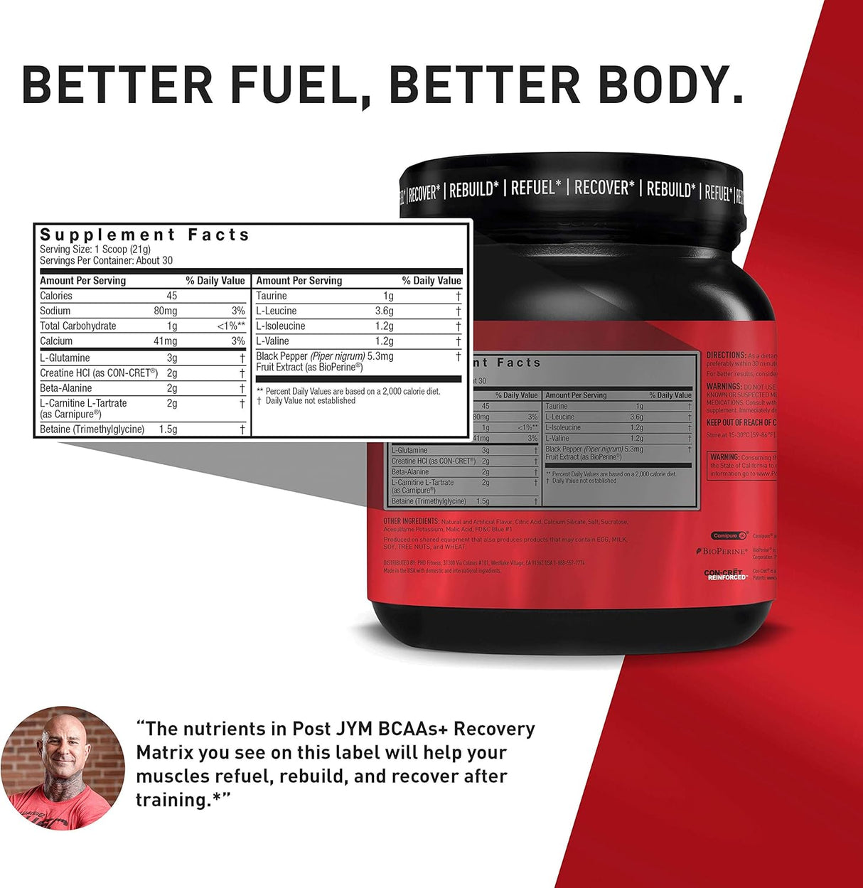 Suplementos Alimenticios posentrenamiento con BCAA