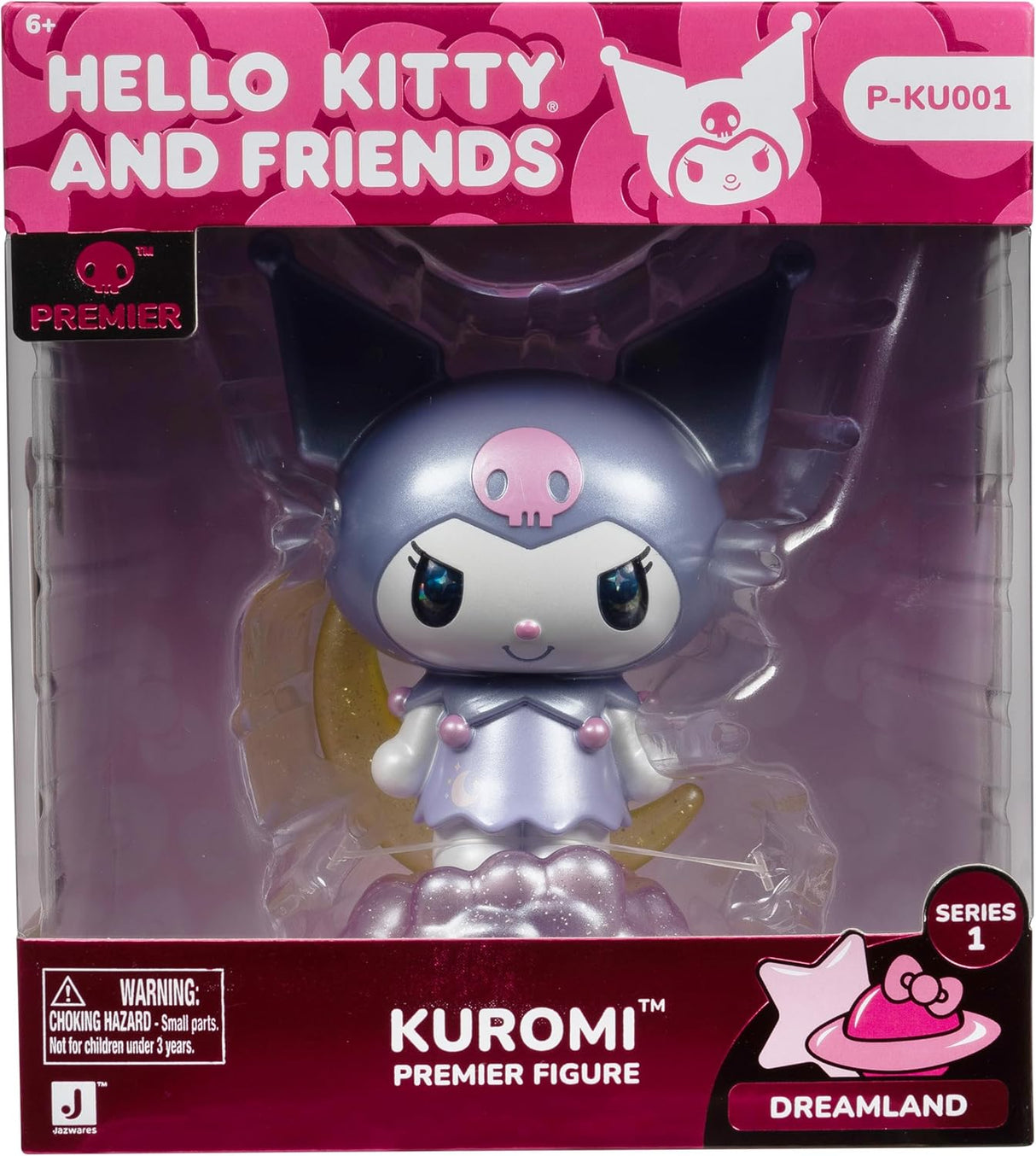 Figura Kuromi Dreamland 4 de Hello Kitty y Amigos - Jazwares